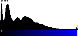 Blue Histogram