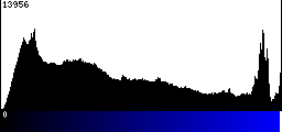 Blue Histogram