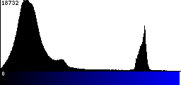 Blue Histogram