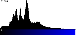 Blue Histogram