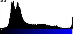 Blue Histogram