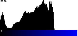 Blue Histogram