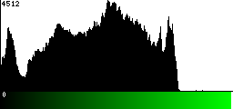 Green Histogram