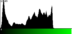 Green Histogram