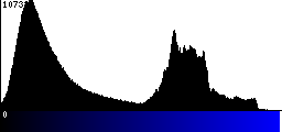 Blue Histogram