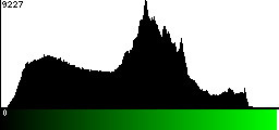 Green Histogram