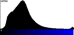 Blue Histogram