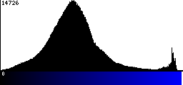 Blue Histogram