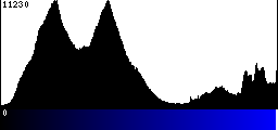 Blue Histogram