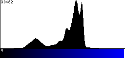 Blue Histogram