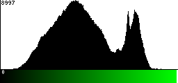 Green Histogram