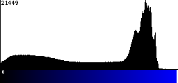 Blue Histogram