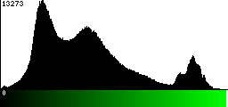 Green Histogram