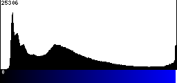 Blue Histogram