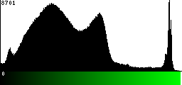 Green Histogram