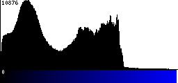 Blue Histogram