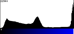 Blue Histogram