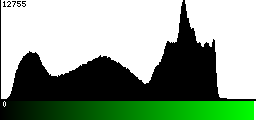 Green Histogram