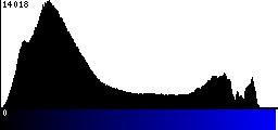 Blue Histogram