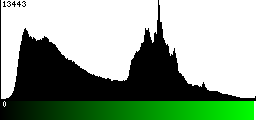 Green Histogram