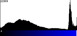 Blue Histogram