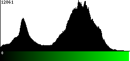 Green Histogram