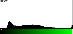 Green Histogram