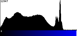 Blue Histogram