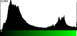 Green Histogram