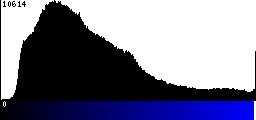 Blue Histogram