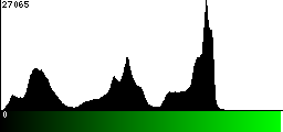 Green Histogram