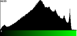 Green Histogram