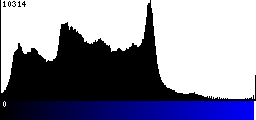 Blue Histogram