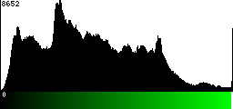 Green Histogram