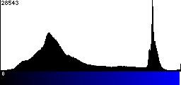 Blue Histogram