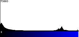 Blue Histogram