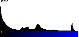 Blue Histogram