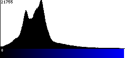 Blue Histogram