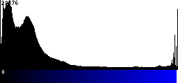 Blue Histogram