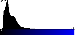 Blue Histogram