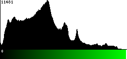 Green Histogram