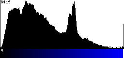 Blue Histogram