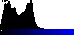 Blue Histogram