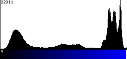 Blue Histogram