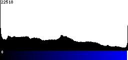 Blue Histogram