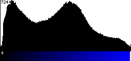 Blue Histogram