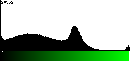 Green Histogram