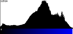 Blue Histogram