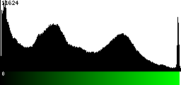 Green Histogram