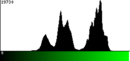 Green Histogram